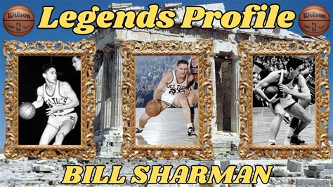 Legends profile: Bill Sharman .
